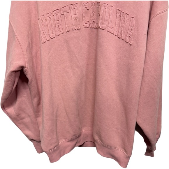 State of Mine North Carolina NC Pink Blush Viral Sweatshirt Size XXL Pullover - Picture 3 of 6